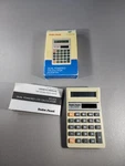 Radio Shack Calculator 65-560a Ec-414 With Instructions & Box, Tested. Fixed Price $12.49.