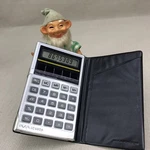 Ima Lc680a Vintage Solar Powered Calculator Pocket Sized In Case. Fixed Price $14.99.