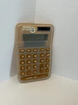 Aurora Clear And Orange Translucent Compact Calculator Dt342. Fixed Price $14.99.