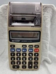 Sharp Elsi Mate El-1611h Printing Calculator With Auto Power Off Vintage - R5. Fixed Price $9.59.