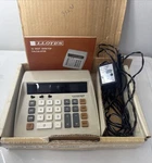 Lloyds 10-digit Desktop Calculator E680-2 Blue Screen W/ Power Adapter Vintage. Fixed Price $17.01.