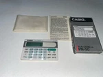 Casio Pn-50 (p.i.n. Code Call) Vintage Calculator Working With Case And Manual. Fixed Price $120.00.