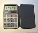 Vtg Radio Shack Ec-456 Calculator: Dual Powered Solar/battery #65-898 Works. Fixed Price $6.99.