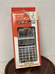 Sharp El-1611h Ii Hand-held Printing Calculator With Ac Adapter, Lcd Display New. Fixed Price $25.00.