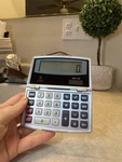Vintage Xerox Xrx-170 Folding Basic Solar Calculator White. Fixed Price $19.99.