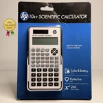 New Hewlett-packard Hp 10s+ Scientific Calculator Dual Solar /battery Sealed. Fixed Price $39.77.