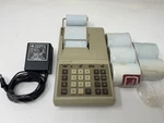 Sears 12pp Portable Printing Calculator With Cord And Paper Reels. Fixed Price $39.99.