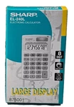 Sharp El-240l Twin Power Electronic Handheld Calculator Large Display. Fixed Price $9.95.