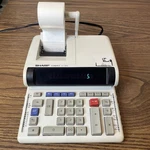 Sharp Compet Cs-2850 Printing Calculator Tested Works In Great Condition. Fixed Price $29.97.