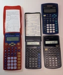 Texas Instruments Ti-35x-ti-30xa-ti-10-t-34ii Calculators Lot Of 4. Fixed Price $34.99.