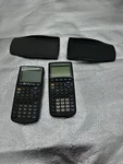 Lot Of 2 Texas Instruments Ti-83 Plus Graphing Calculator W/cover Tested Hs Math. Fixed Price $26.50.