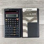 Sharp El-540d Solar Power Scientific Calculator Case Manual Vintage Works. Fixed Price $18.36.
