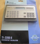 Vintage Texas Instruments Ti-2200ii Calculator New Nos Sealed In Package. Fixed Price $74.95.
