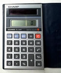 Sharp El-326t Pocket Solar Cell Calculator Tested Working Vintage. Fixed Price $6.87.
