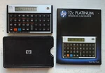 Hewlett-packard Hp 12c Platinum Financial Calculator W/ Cover Quick Start Tested. Fixed Price $24.95.
