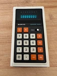 Mint Sanyo Cx-8003a Green-bluey Led Calculator 8-digit (made In Japan) Vintage. Fixed Price $100.42.