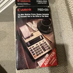 Canon P20-dh Mini Desktop Printer/display Calculator W/ac Adapter. Fixed Price $21.21.