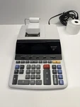 Sharp El-2630piii Desktop Printing Calculator 12-digit Large Keys Tax & Time Fct. Fixed Price $30.00.