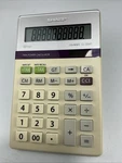 Sharp Calculator Elsimate El-334t 10-digit Twin Power Solar Desktop Tax Business. Fixed Price $10.00.