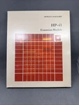 Boxed Hewlett Packard Hp 82184a Plotter Module 41c Cv Cx Calculator. Fixed Price $189.41.
