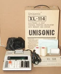 Unisonic Xl-114 Printing Calculator Complete In Box - Works Beautiful Specimen. Fixed Price $58.99.