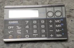 Casio Data-cal Dc-700bk Card Calculator Slim Design Rare Htf (c15b5). Fixed Price $31.96.