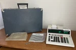 Vintage 1979 Sharp Compet Cs-2182 Calculator Mint W/ Locking Case & Keys. Fixed Price $139.97.