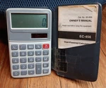 Working! 90s Radio Shack Ec-456 Vintage Pocket Calculator Cat # 65-898 W Manual. Fixed Price $12.99.