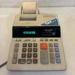 Sharp El-1192c 10 Digit Electronic Printing Calculator Tax Function Sales Tax-a1. Fixed Price $19.99.