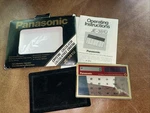 Vintage Rare Calculator Panasonic Je-381u Clear Wallet Working Original Package. Fixed Price $54.98.