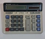 Sharp Vtg Calculator (tested Works) Elsi Mate El-2135 Twin Power S12 Memory Safe. Fixed Price $15.54.