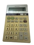 Sharp Calculator Elsi Mate El-334t Desktop 10 Digit Twin Power Solar Display Vtg. Fixed Price $10.25.
