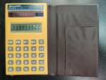 Vintage Sharp Elsi Mate El-345 Solar Calculator W/ Cover - Working. Fixed Price $4.99.