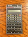 Sharp El-509g Scientific Calculator D.a.l. And Hard Cover (tested/works). Fixed Price $10.95.