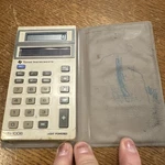 Vintage Texas Instruments Ti-1006 Light Powered Calculator. Fixed Price $6.21.