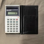 Sharp El-326s Calculator With Case. Fixed Price $12.49.