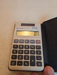 Sharp Elsi Mate El-376 G Vintage Calculator Solar With Cover. Fixed Price $8.69.