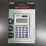 Sharp 8 Digit Calculator Solar Powered Lcd Flat Viewing El243sb Brand New. Fixed Price $11.01.