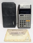 Vintage 1977 Rare Casio Fx-110 Calculator For Parts/repair W/ Case And Manual. Fixed Price $12.99.