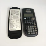 Texas Instruments T1-36x Pro Scientific Calculator & Cover 7" Black. Fixed Price $6.99.