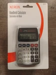 Brand New Xerox Xrx-150 Handheld Calculator Silver/black - 10 Digit. Fixed Price $10.00.