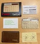 New Open Box - Canon Flashcard Electronic Calculator Ls-902. Fixed Price $29.99.