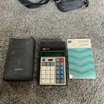 Vintage Sharp Elsi Mate Calculator Model El-1106s Untested No Cord W Case Manual. Fixed Price $11.25.