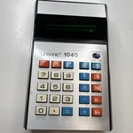 Vintage Unisonic 1040 Calculator Green Vacuum Display Tested And Working 1970s. Fixed Price $14.99.