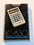 Vintage Toshiba Lc-830 Ultra Thin Lcd Electronic Calculator Japan W/ Case Box. Fixed Price $14.88.