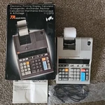 Ta Adler-royal 1123pd Nova 12 Digit Printing Calculator With Box. Fixed Price $35.00.