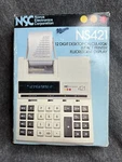 Novus Electronics Ns421 Calculator Adding Machine Vintage - Printer Heads Broken. Fixed Price $25.00.