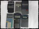 Calculators 6 To Lot - Ti, Canon, Casio, And Tde As/is For Parts. Fixed Price $19.99.