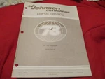 1978 Johnson 55 Hp 55e78 55el78 Outboard Parts Catalog Manual. Fixed Price $17.99.