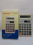 Radio Shack Duel Powered Solar Calculator 65-560b, Ec-414 12a1 Used Open Box. Fixed Price $10.99.
